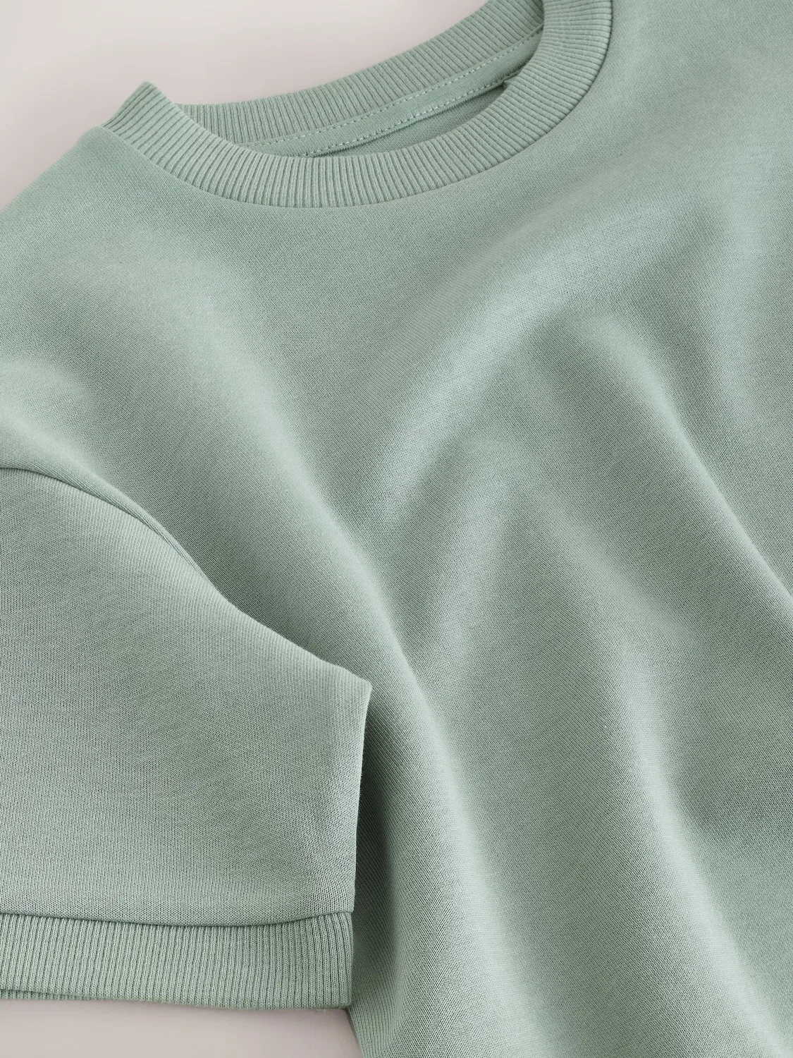 Футболка свободного кроя тяжелая, Mint Green Next — фото 4