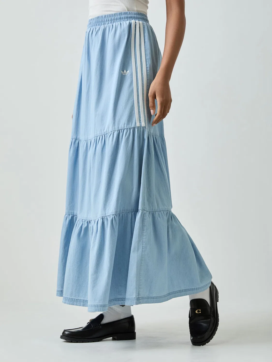 Юбка джинсовая Summer Glow Denim, adidas Originals, Light Blue Denim