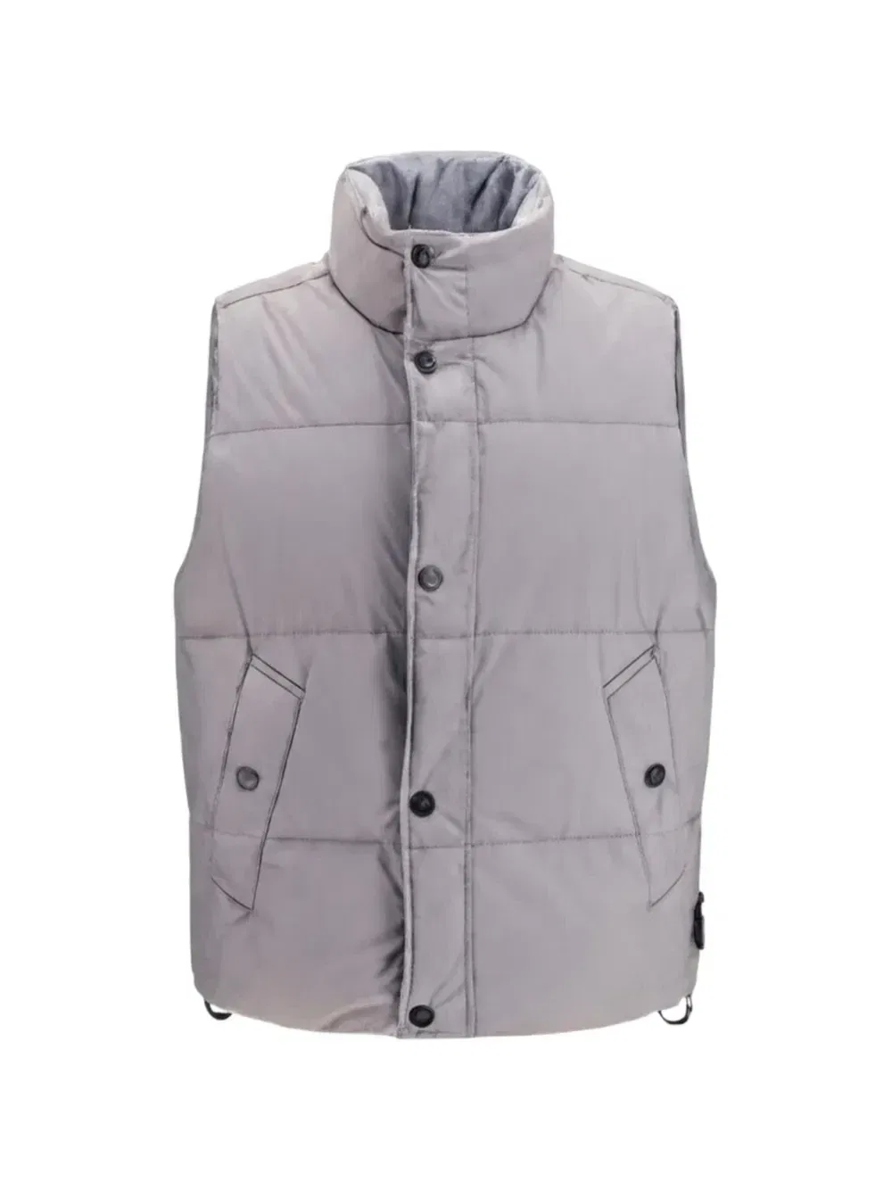Жилет Crinkle Reps NY с стеганым наполнителем Stone Island, серый
