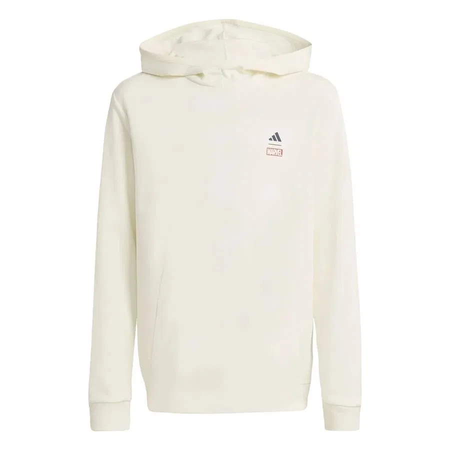 Детский спортивный свитшот с капюшоном Mrvl Sm Hd adidas, Белый