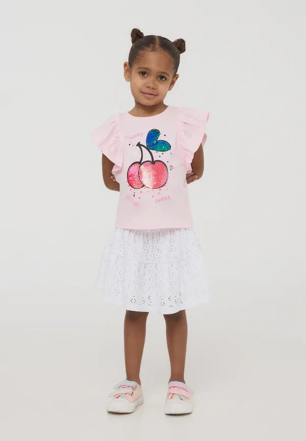 Футболка с принтом Print t-shirt Terranova, Rosa, розовый
