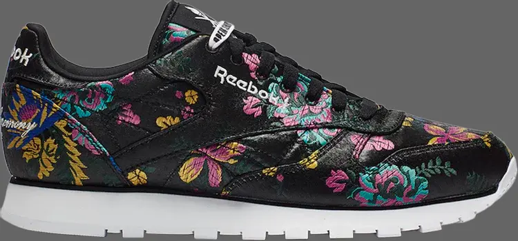 

Кроссовки Reebok Opening Ceremony X Classic Leather Premium, черный/разноцветный