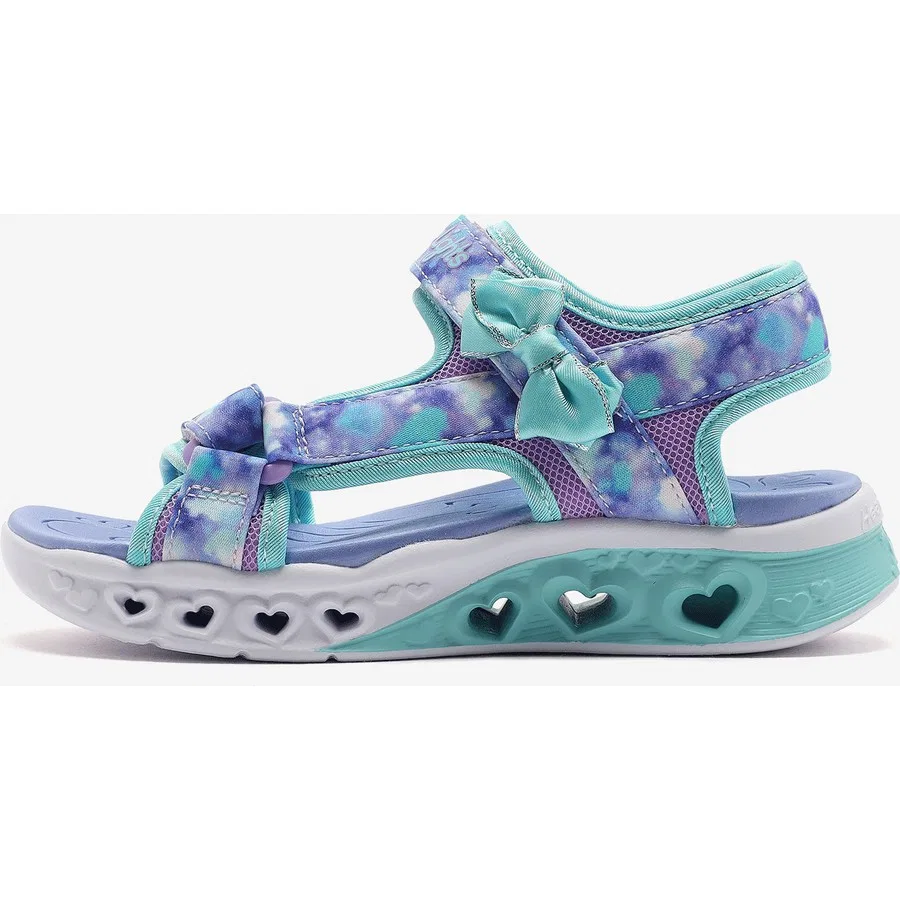 Сандалии с подсветкой Flutter Hearts Skechers, Фиолетовый — фото 2
