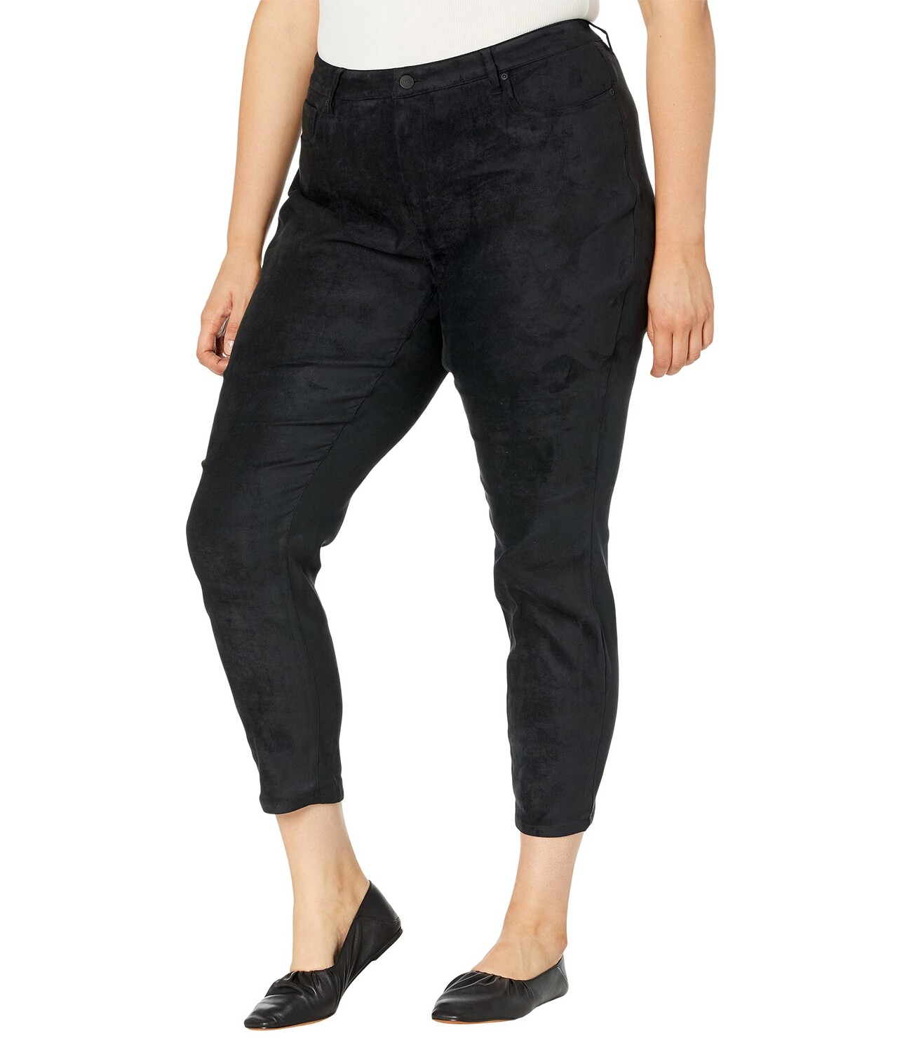 

Брюки скинни NYDJ Plus Size, Plus Size Faux Suede Ami Skinny Pants, Черный, Брюки скинни NYDJ Plus Size, Plus Size Faux Suede Ami Skinny Pants