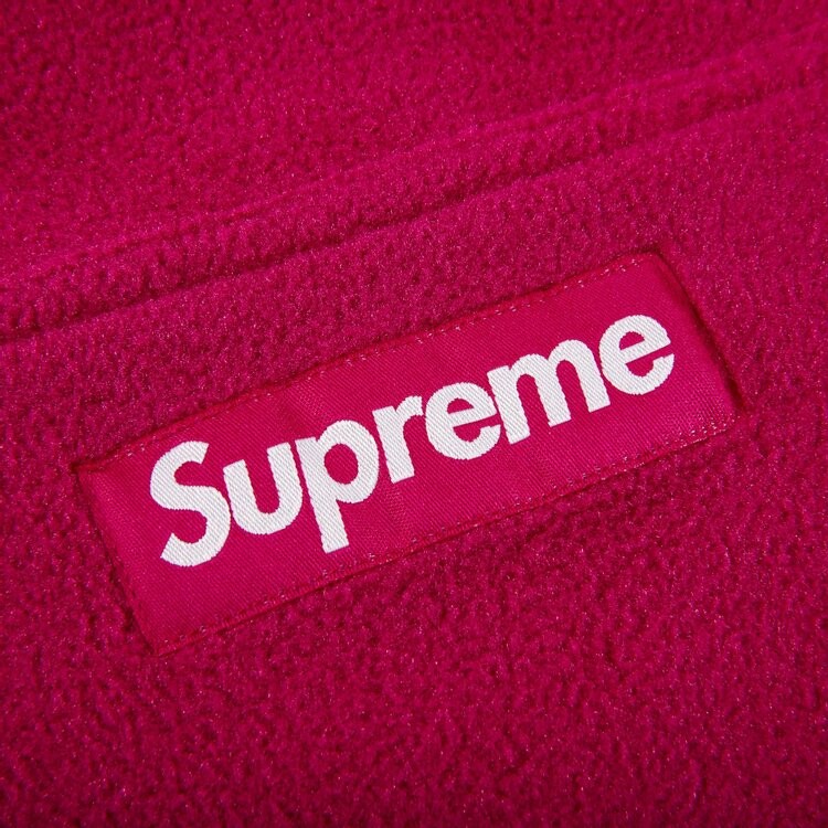 Толстовка Supreme Polartec Hooded Sweatshirt 'Magenta', фиолетовый — фото 3
