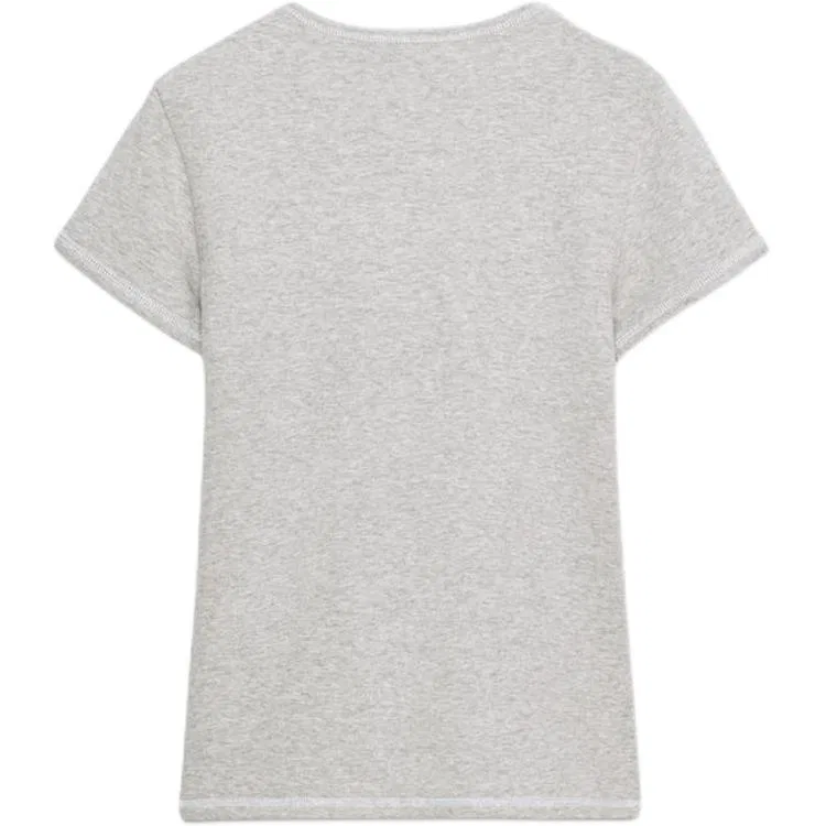 Женская футболка с принтом зебры Zebra Print Gray ZARA, Zebra Print Gray — фото 3