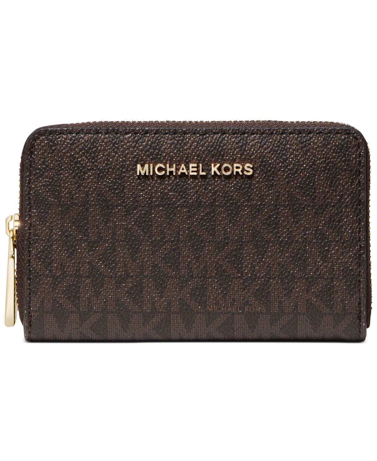 

Фирменная визитница jet set с застежкой-молнией Michael Kors, мульти