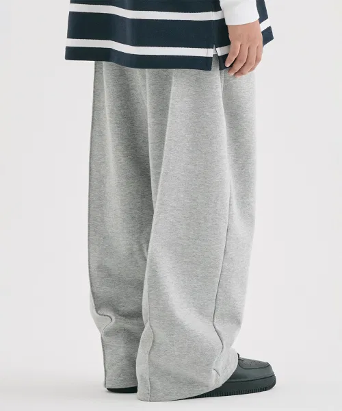 Детские спортивные штаны с защипами Melange Gray TAKEASY KIDS, Другой — фото 4