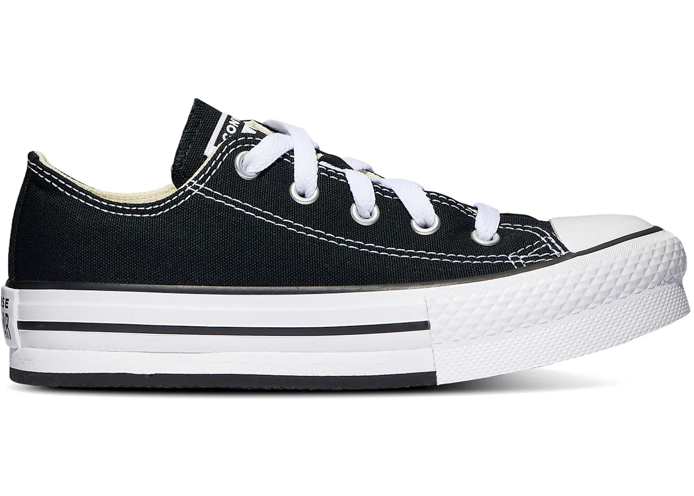 Детские кеды Lifestyle Converse Chuck Taylor All Star EVA Lift Ox, Black White