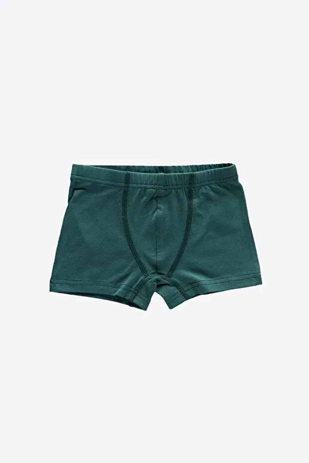Детские боксеры для мальчиков хлопковые 8-pack Malabadi, Green — фото 2