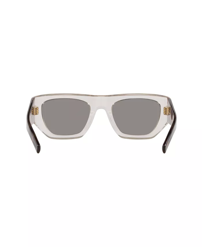 Женские классические солнцезащитные очки, SL 740 YS000619 Saint Laurent, коричневый/бежевый — фото 4