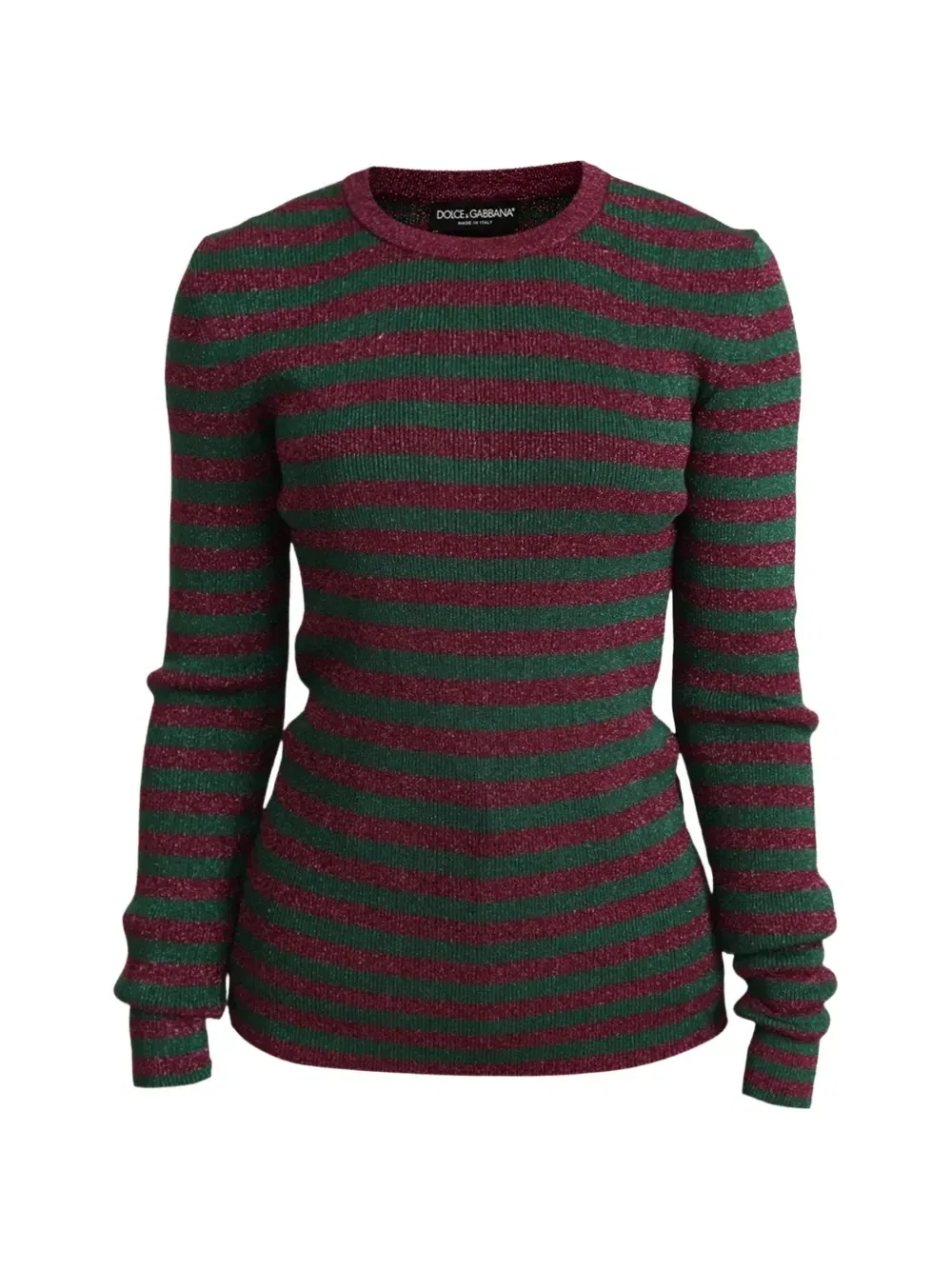 Свитер в полоску DOLCE & GABBANA, красный