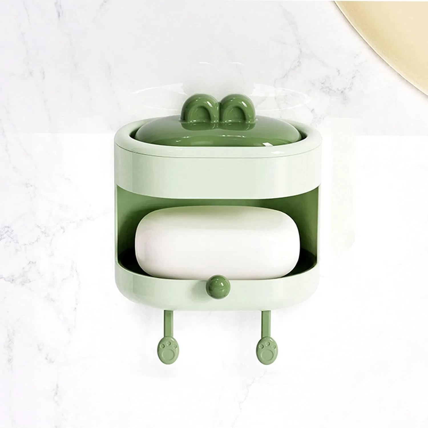Двусторонняя ручная щетка для тела для очищения кожи, Green Generisch — фото 2