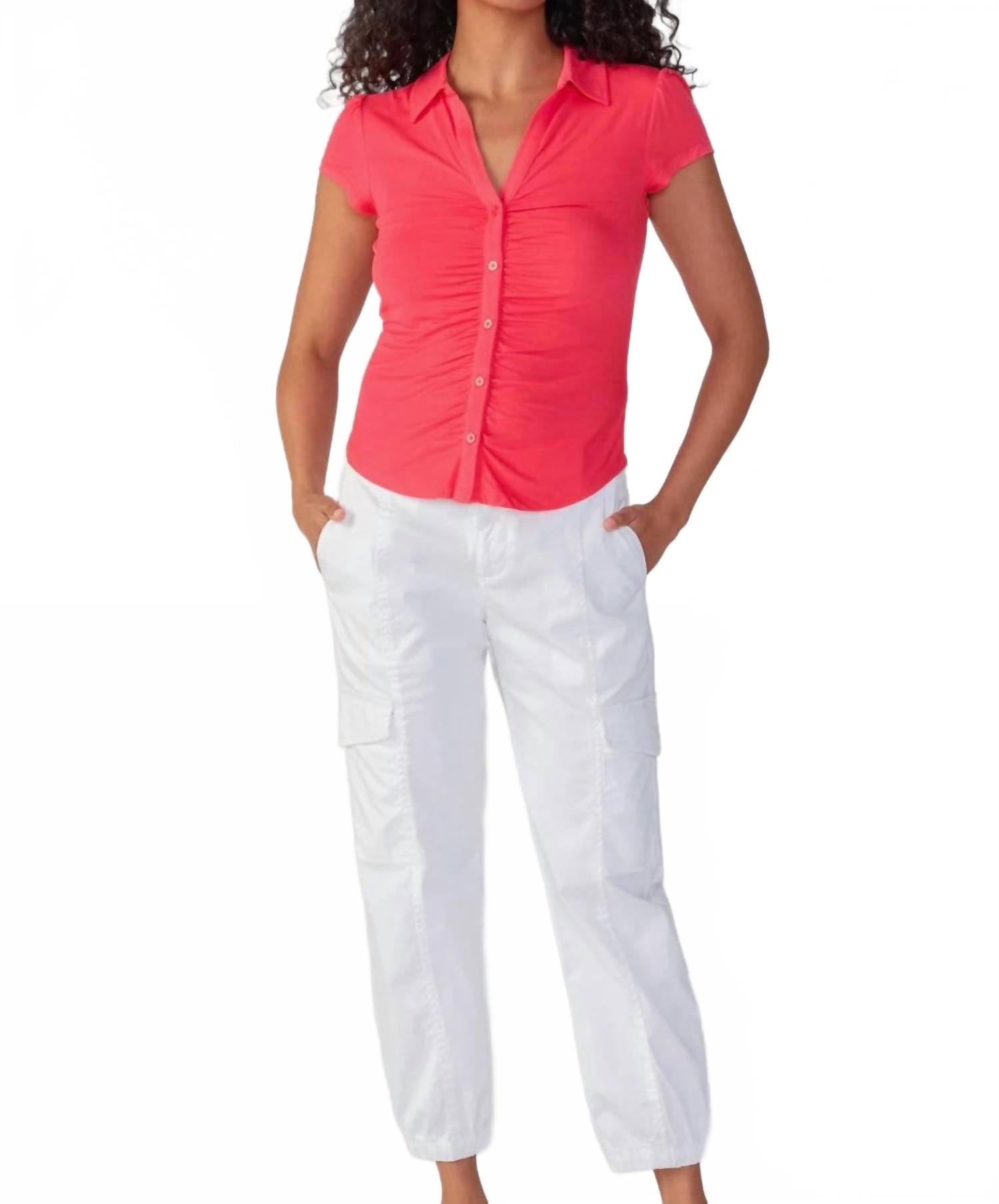 

Топ Dream на пуговицах в цвете Island Pink Sanctuary