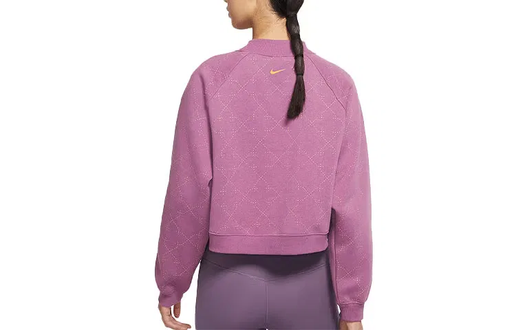 Худи с коротким рукавом и начесом Nike, фиолетовый