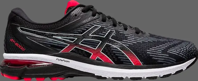 

Кроссовки gt 2000 8 'black red' Asics, черный