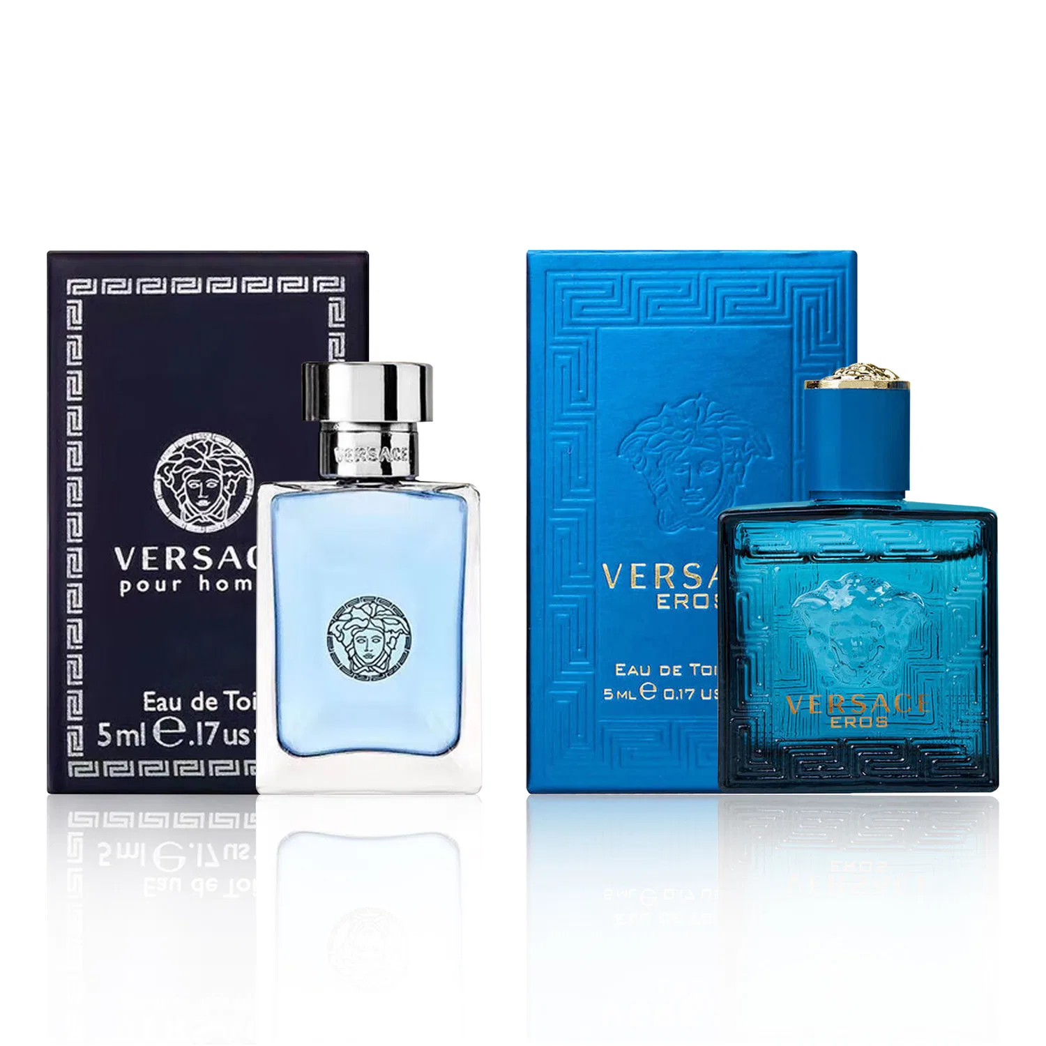Парфюмерный набор Versace Dylan Women's Perfume 5ml + Dylan Men's Eau De Toilette 5ml, VERSACE — фото 3