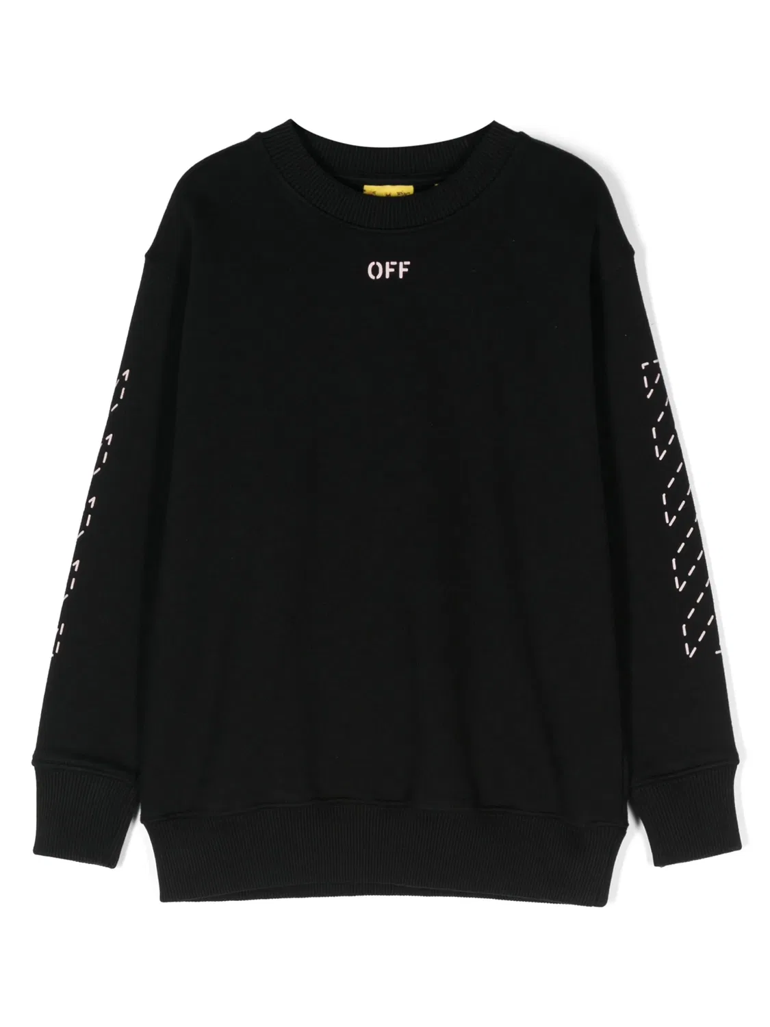 Толстовка с логотипом и стрелами OFF-WHITE, черный