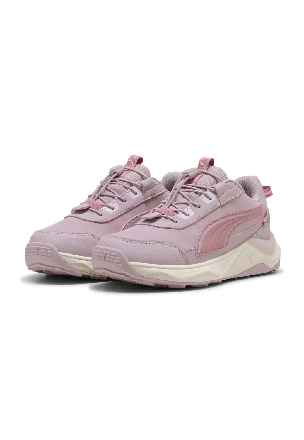 Кроссовки Evolve 2.0 trail puretex lo jr unisex Puma, Powder Pink Dusky Rosewood Silver — фото 2
