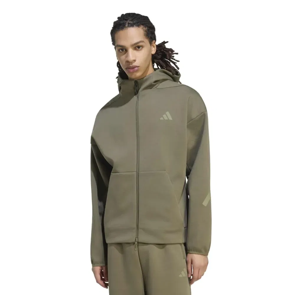 Мужской свитшот с молнией Z.N.E. Track Adidas, Green