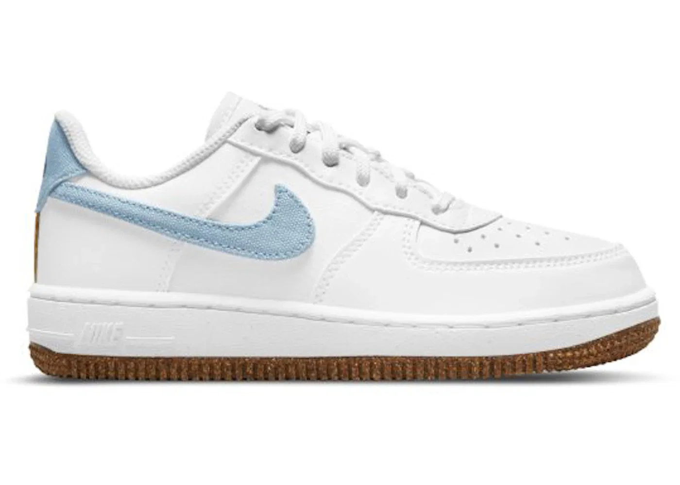 Детские кроссовки Lifestyle Nike Air Force 1 Low LV8, White/White/Black/Obsidian