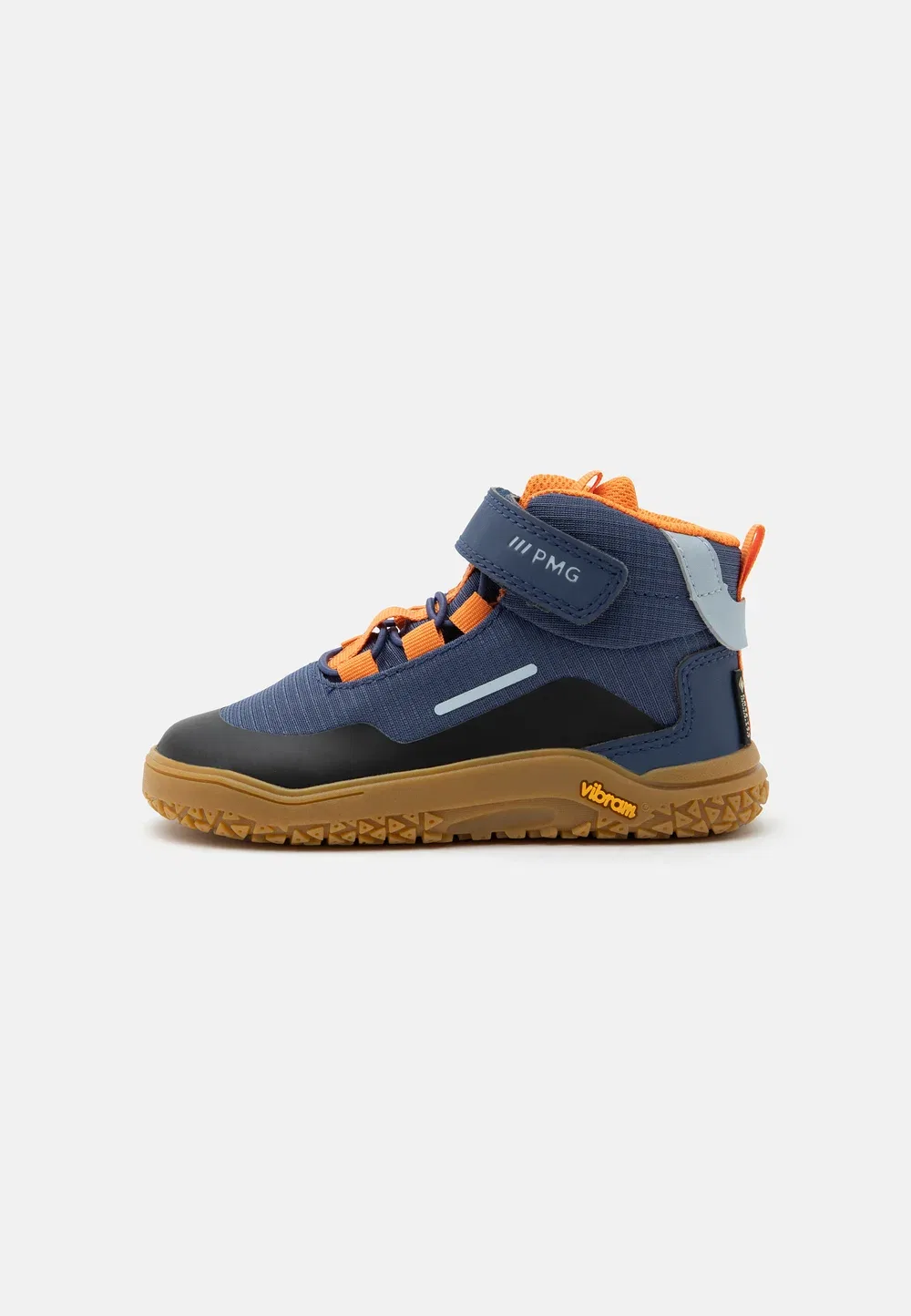 Ботинки Goretex barefoot grander унисекс на шнуровке Primigi, Indigo