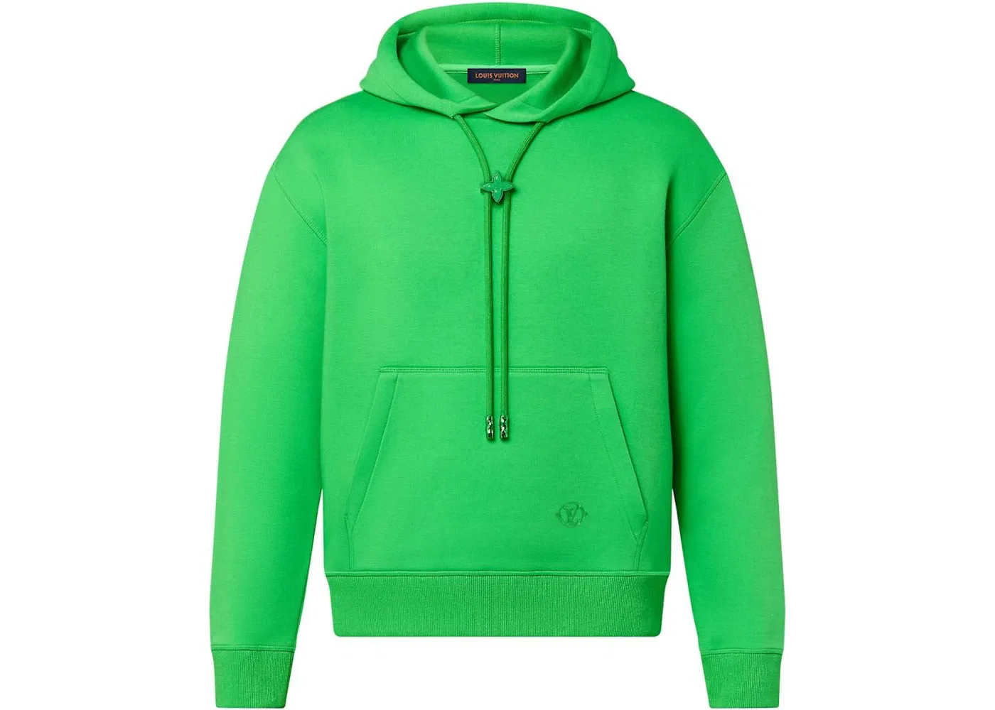 Мужская худи с принтом Monogram Flower Stopper Louis Vuitton, Opal Green