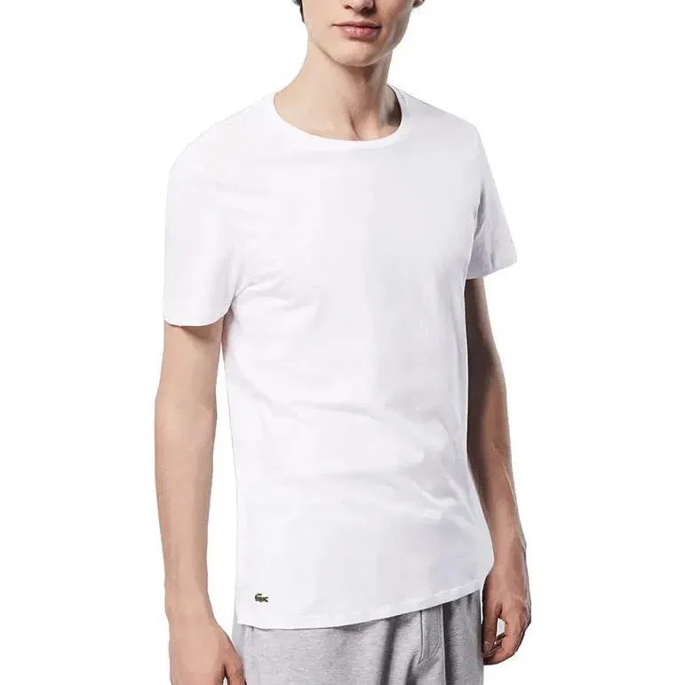 Мужской комплект футболок с коротким рукавом, 3 шт, LACOSTE, White — фото 3