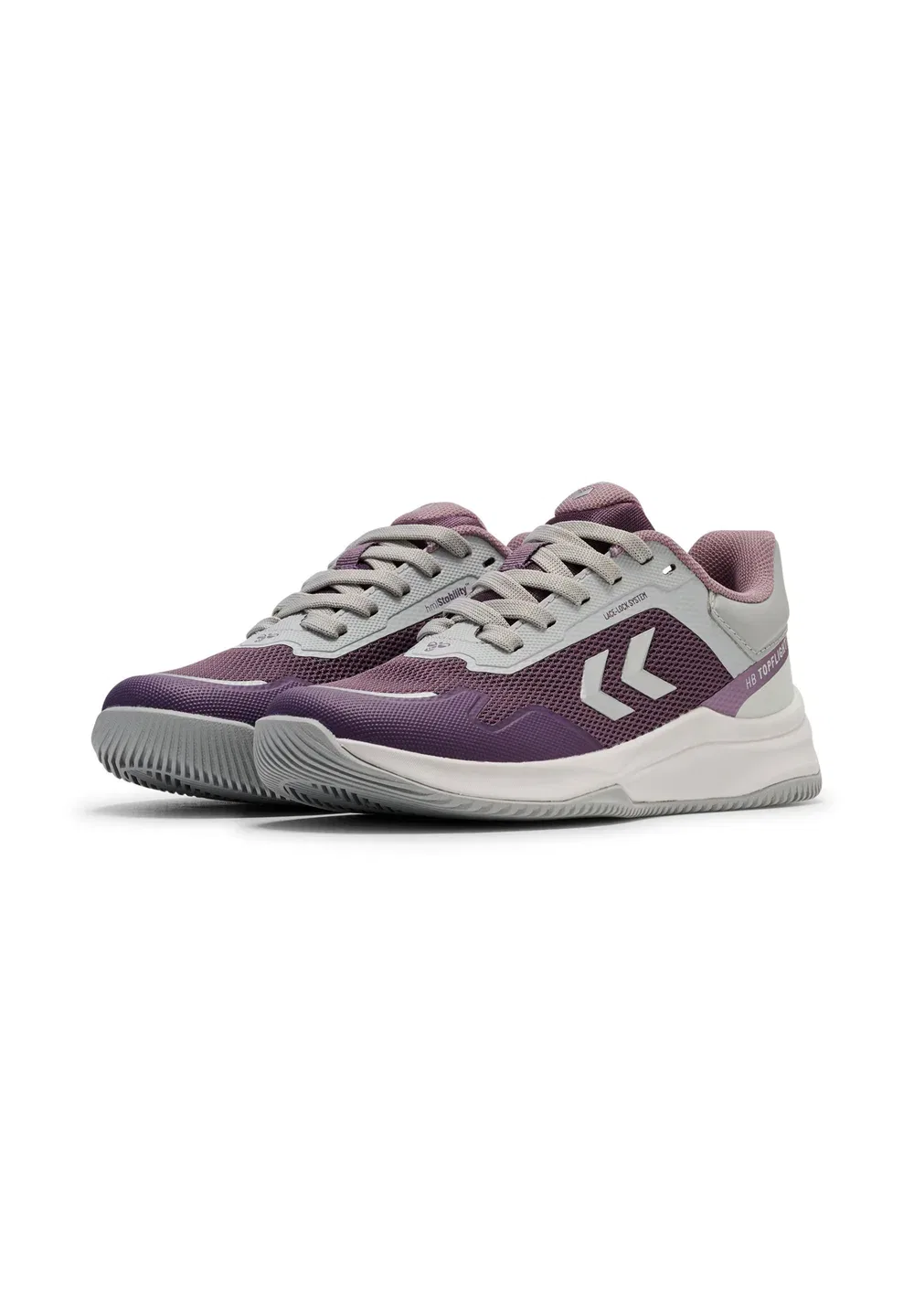 Кроссовки Topflight Pro LC JR унисекс Hummel, Black Plum — фото 2