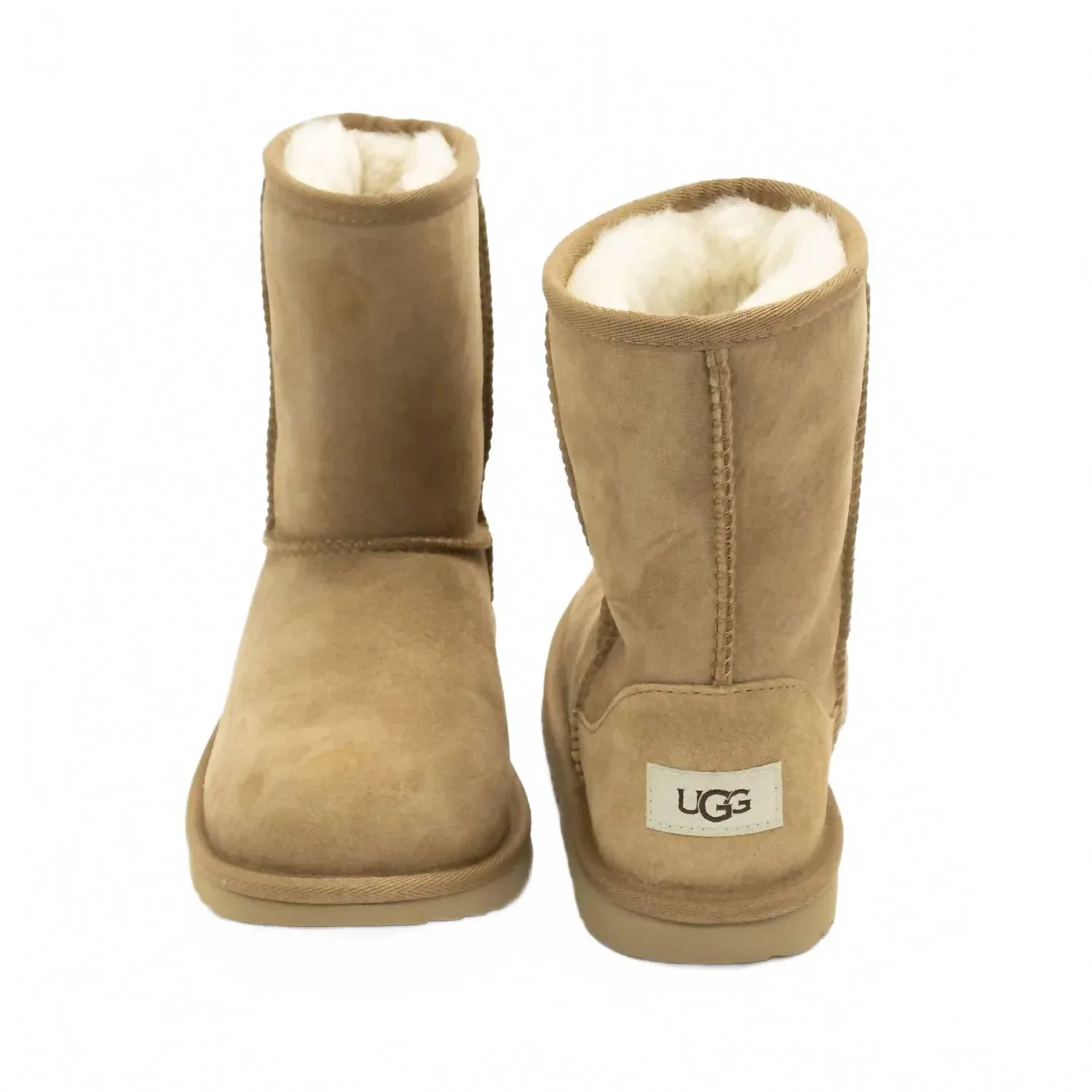 Детские зимние ботинки UGG Classic II, Chestnut — фото 4