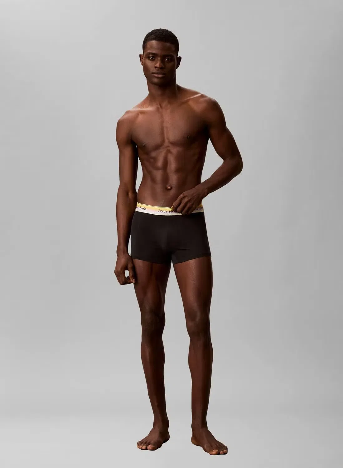 Трусы-боксеры хлопковые Icon Cotton Stretch Calvin Klein, черный — фото 2