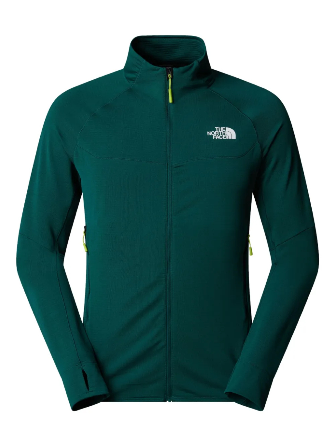 

Куртка на молнии North Face для активного отдыха The North Face, зеленый
