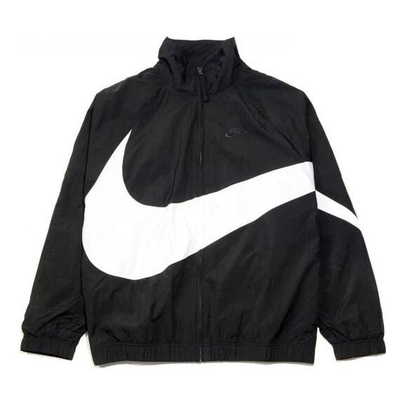 

Куртка Nike Big Swoosh Sportswear Cardigan Woven Jacket Black, черный