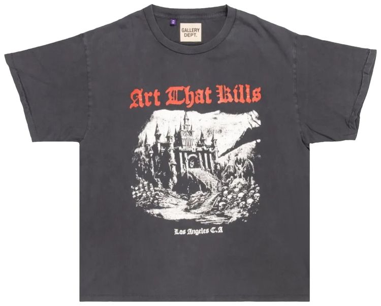 

Футболка ATK Castle Tee из отдела галерей Gallery Dept., черный