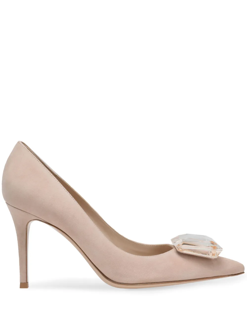 Туфли Jaipur 85 Gianvito Rossi, нейтральный
