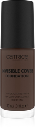 

Жидкая основа с матовым покрытием Catrice Invisible Cover Foundation, 095N 30 ml