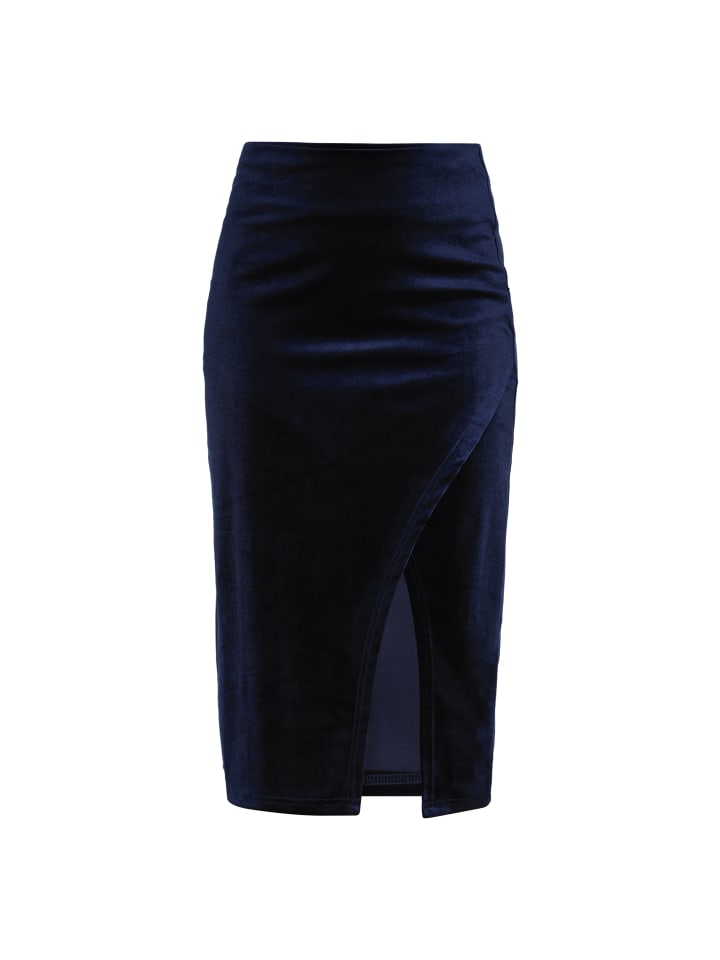 

Faina Женская юбка темно-синего цвета