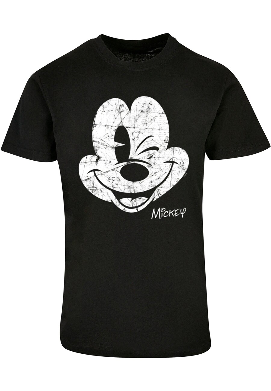 

Рубашка ABSOLUTE CULT Mickey Mouse - Distressed, черный