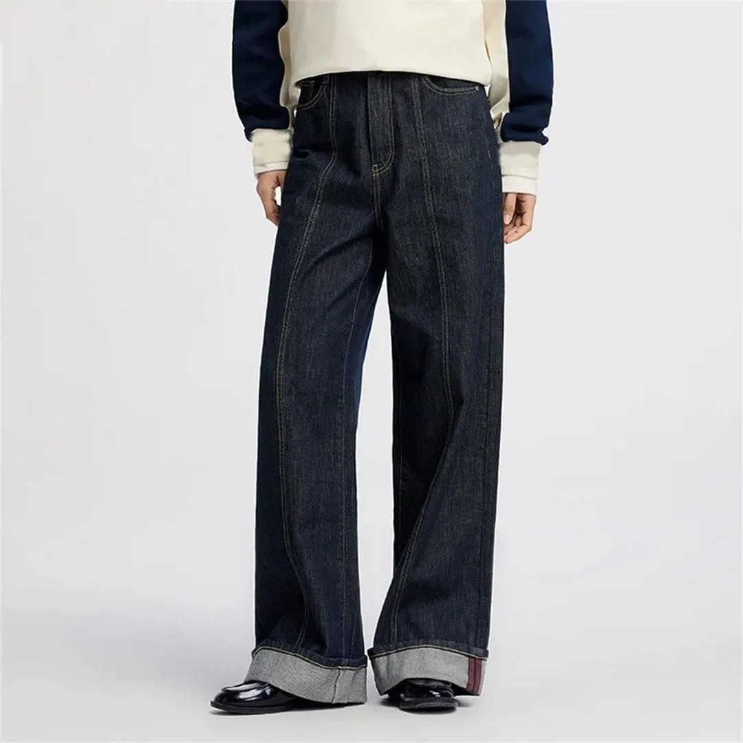 Джинсы свободные женские Original Color Denim — фото 3