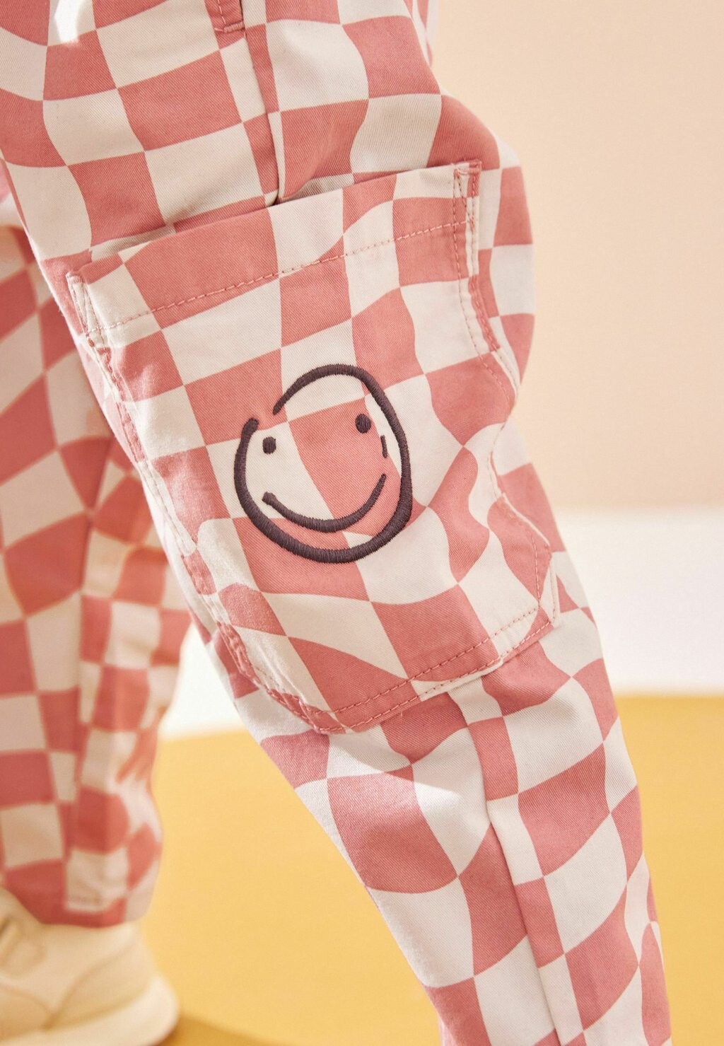 

Брюки CHECKERBOARD Next, розовый
