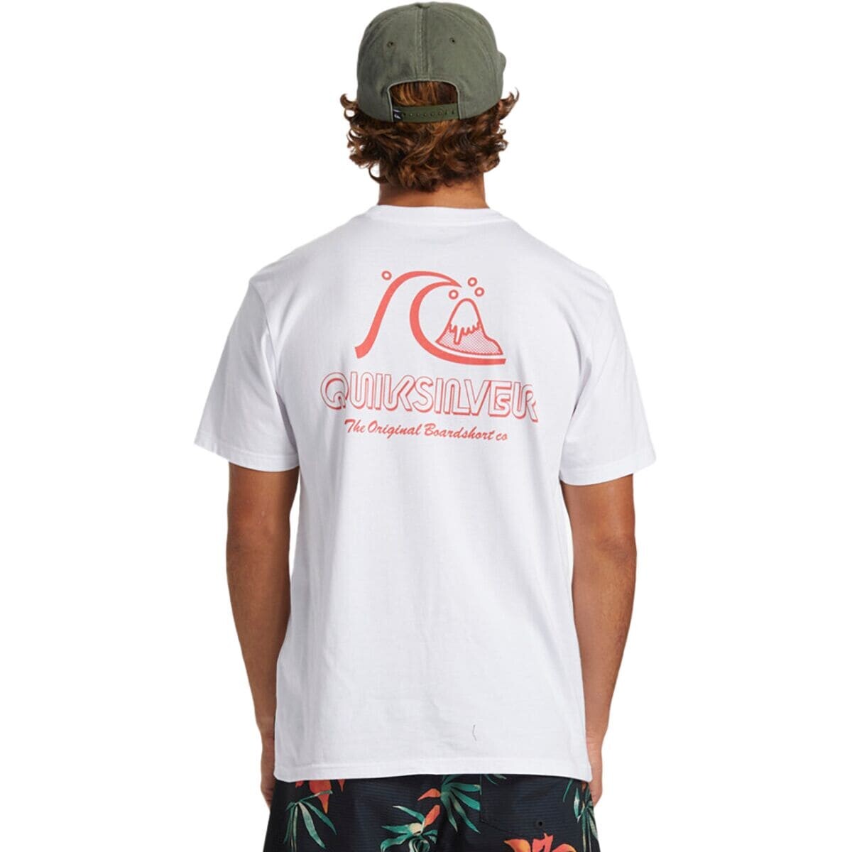 

Оригинальная футболка Quiksilver, белый