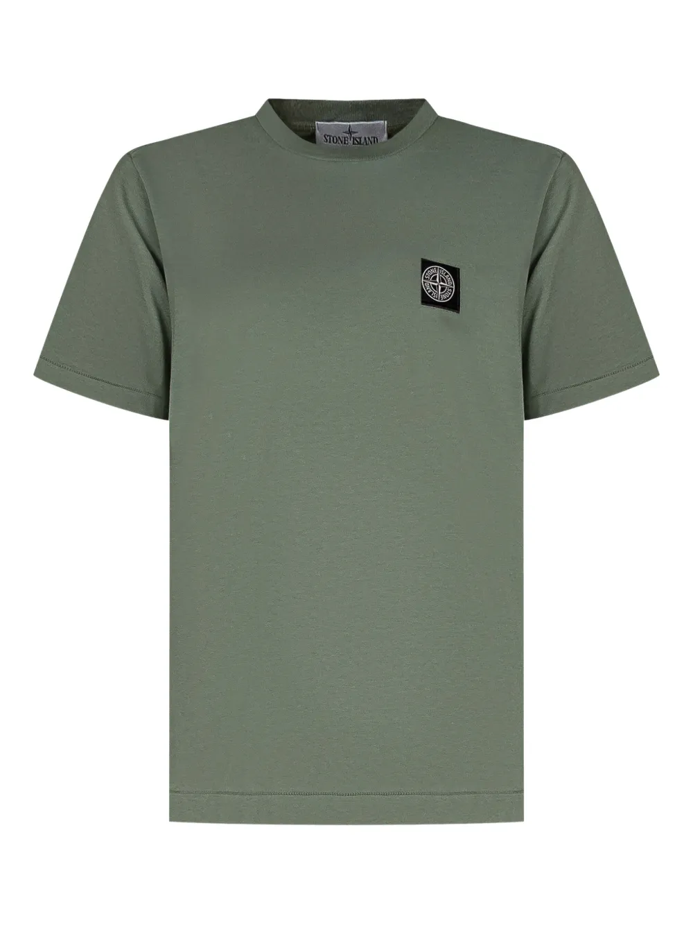 

Футболка с логотипом Stone Island Junior, зеленый