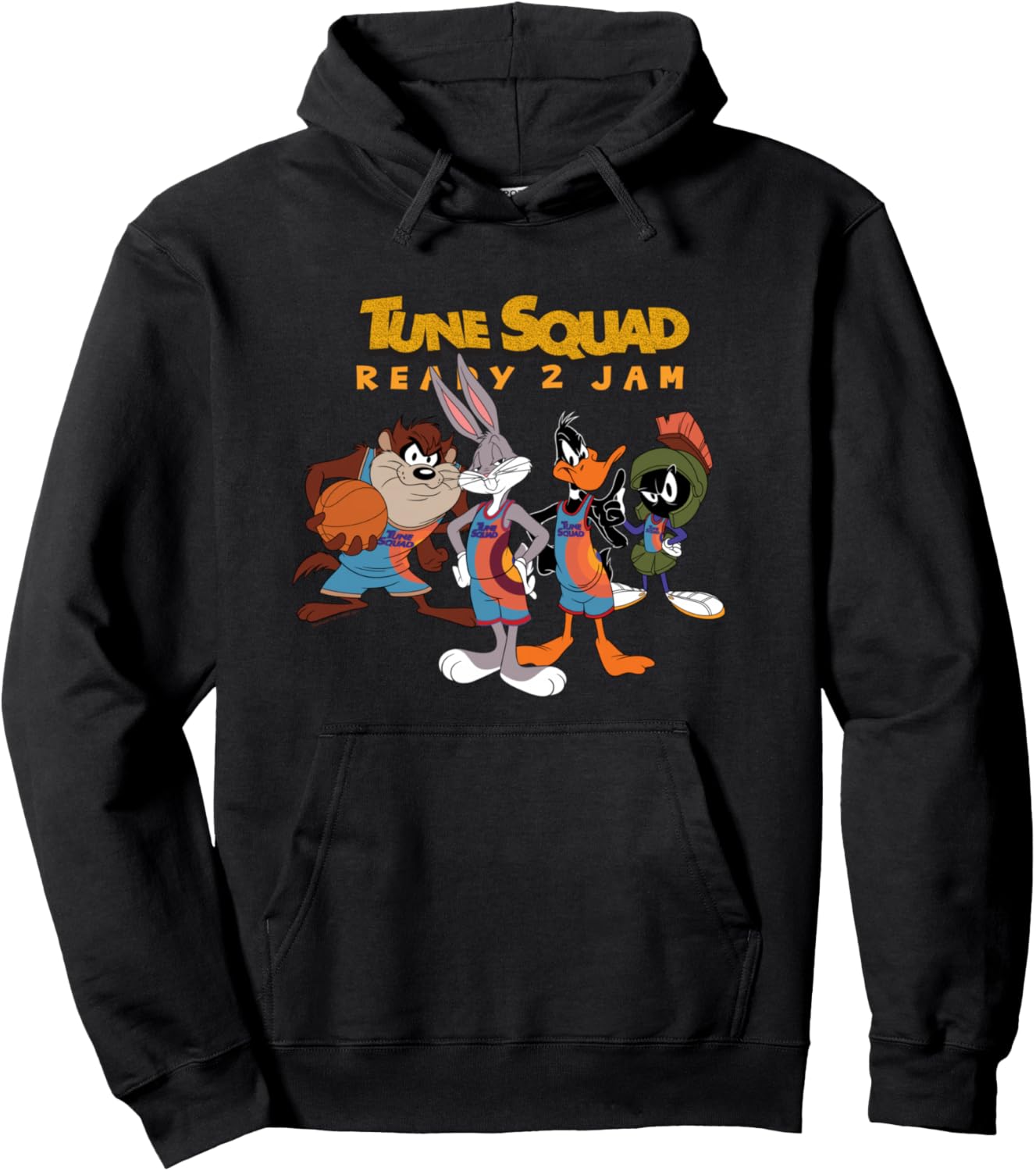

Толстовка и худи Tune Squad Ready 2 Jam Looney Tunes, черный