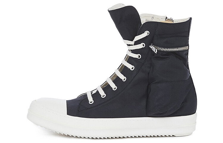 

Кеды высокие Rick Owens DRKSHDW, черный