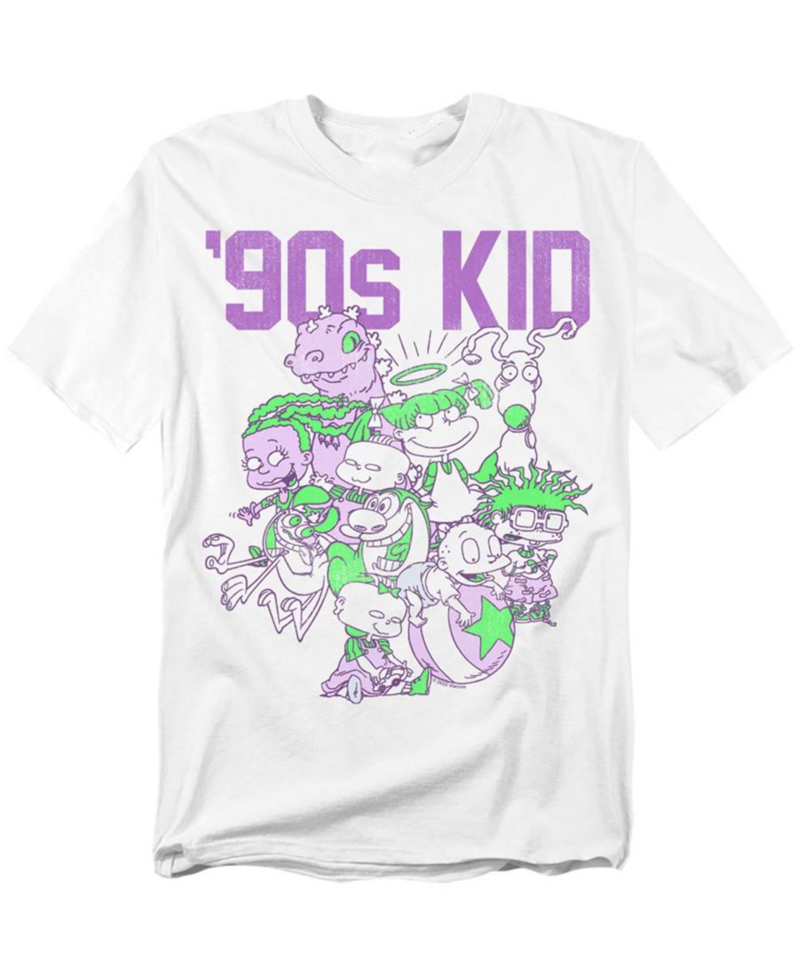 

Футболка большого размера Nickelodeon 90-х для детей Logovision, White, Белый, Футболка большого размера Nickelodeon 90-х для детей Logovision, White