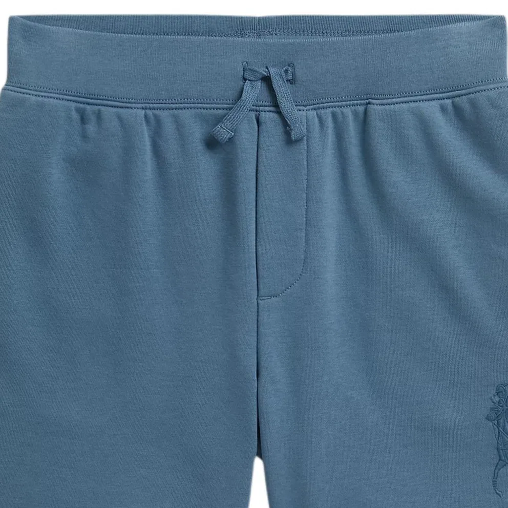 Шорты Polo Ralph Lauren Kids Moderate синие — фото 4