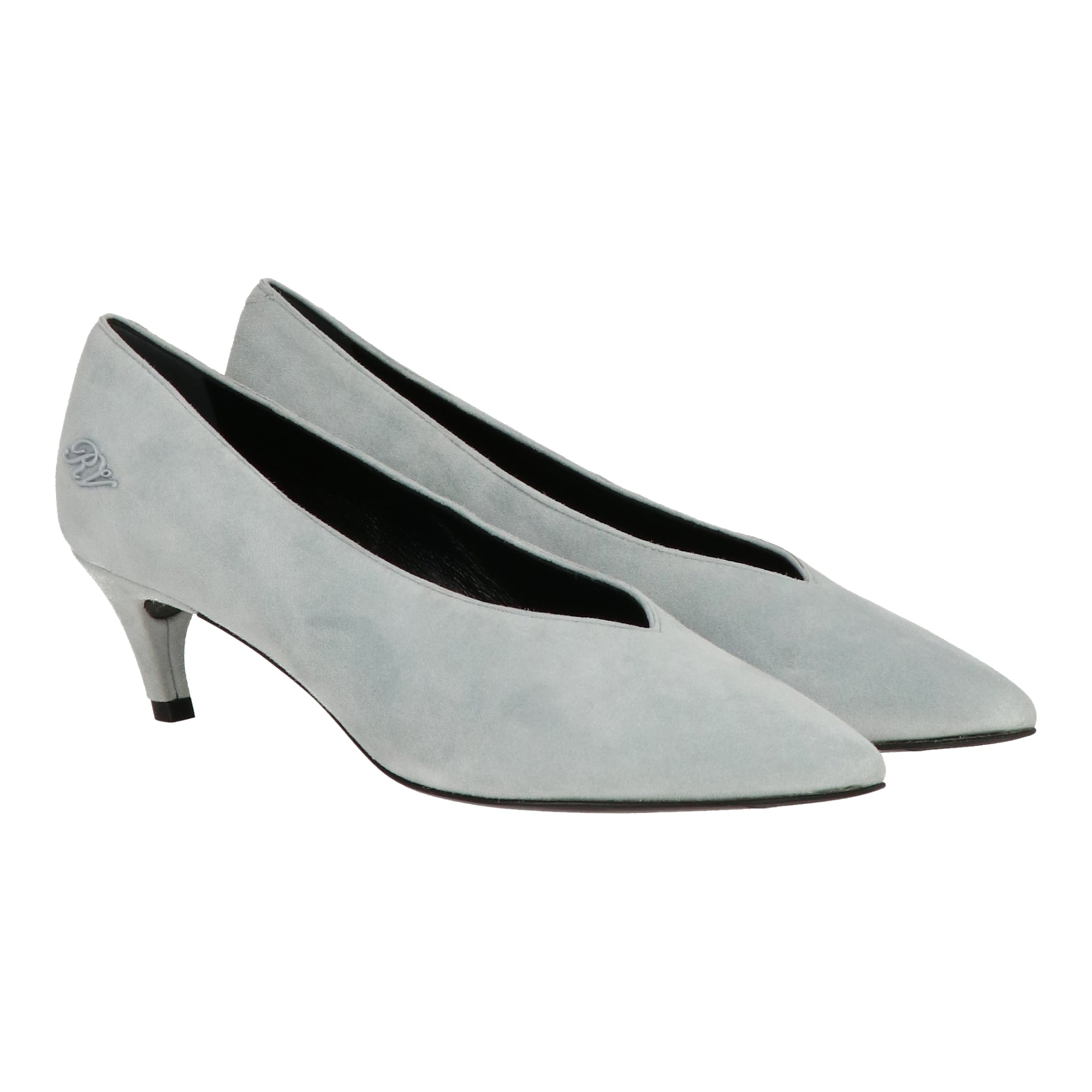 Туфли-лодочки Roger Vivier для женщин в пыльно-голубом цвете