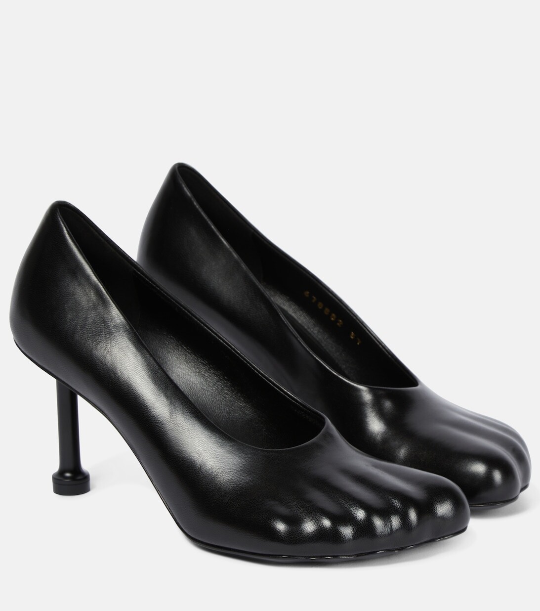 Анатомические кожаные туфли Balenciaga, черный