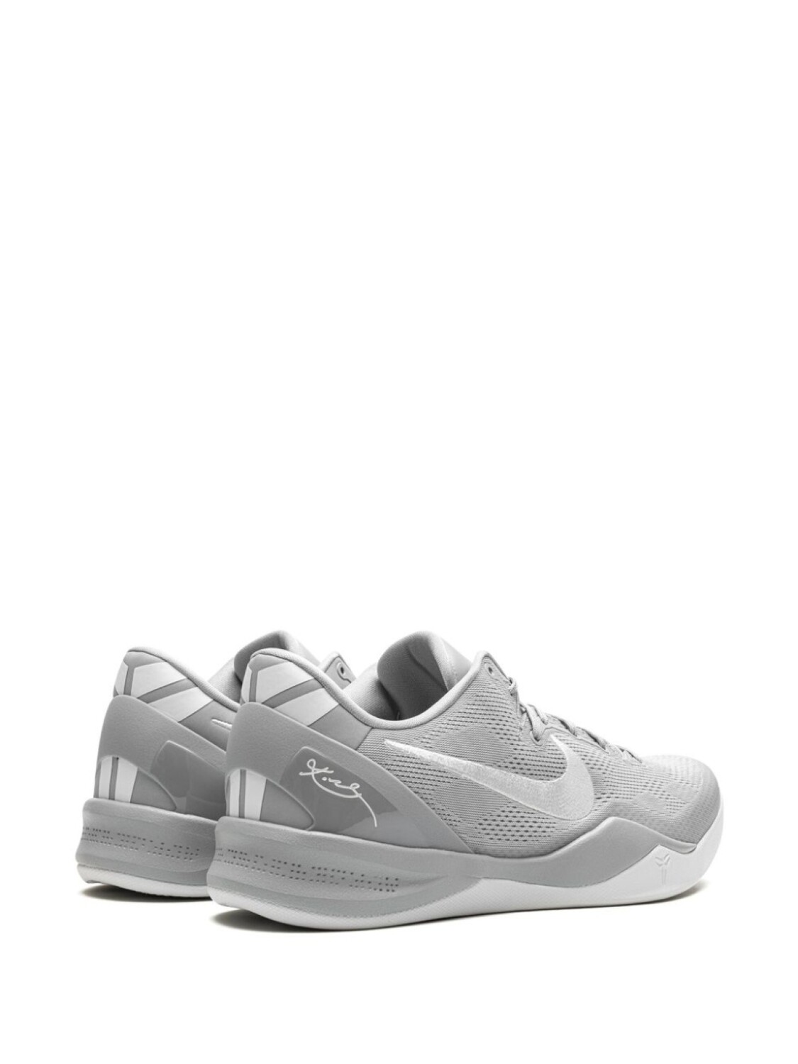 Кроссовки Nike Kobe 8 Protro «Wolf Grey», серый — фото 3