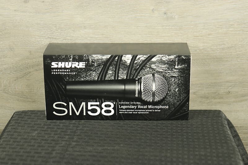 

Динамический микрофон Shure SM58 Handheld Cardioid Dynamic Microphone